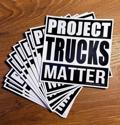 Project Trucks Matter Sticker